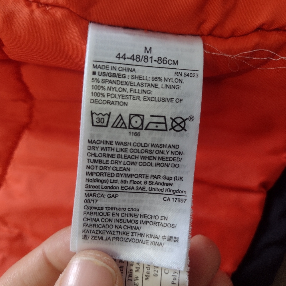 Gap 3 In 1 Men's Tan Hooded Jacket - Picture 10 of 16